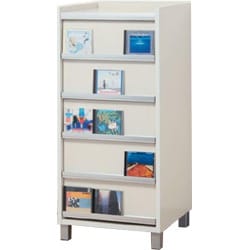 【SALE／55%OFF】 オークス - ヨドバシ.com AUX ホワイト [CDキャビネット CDS495W キャビネット、デスクワゴン