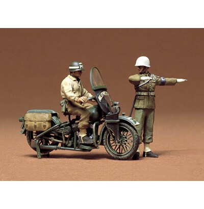 35084 アメリカ MPセット (軍用ハーレー付き) [1/35 ミリタリーミニチュアシリーズ]