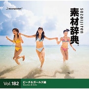 素材辞典 Vol.182 ビーチ＆ガールズ編 [Windows＆Macソフト]