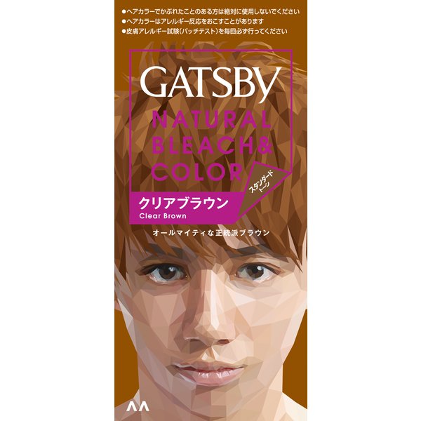 ギャツビー(GATSBY) [ナチュラルブリーチカラー クリアブラウン (医薬部外品)]