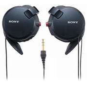 ステレオヘッドホン ダブル巻取り MDR-Q68LW (B：ブラック)