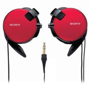 ステレオヘッドホン ダブル巻取り MDR-Q68LW (R：レッド)