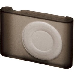 PDA-IPOD28BK (ブラック) [iPod shuffle(aluminum)専用 シリコンケース]