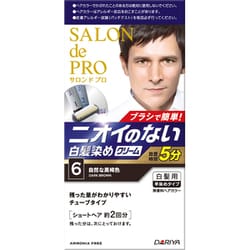 サロンドプロ 無香料ヘアカラースピーディー6(自然な黒褐色) [ヘアカラー＆ブリーチ]