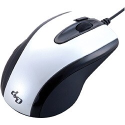 USB対応 光学式 ダブルクリックマウス パールホワイト MUS-CKT48PW