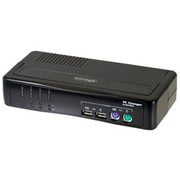 PS/2&USB接続 VGA（アナログRGB）/Audio対応 パソコン自動切替器 PC4台用 CG-PC4KVMCA