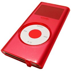 SUMGC-RD (レッド) [2nd iPod nano専用 グロスクリアケース]