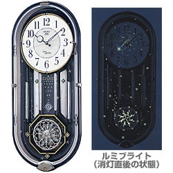 SEIKO CLOCK 電波掛時計 AM233G [ウェーブ シンフォニー] - 掛時計/柱時計