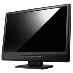 19型ワイド デジタル/アナログ接続 スピーカー搭載 液晶モニタ ブラック LCD-AD191XB2