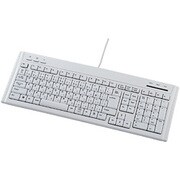 USB&PS/2対応 スタンダードキーボード ホワイト FKB-U235W