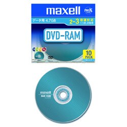 ヨドバシ.com - マクセル Maxell DRM47MIXB.S1P10S A [DVD-RAM 4.7GB 3