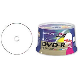 データ用DVD-R 4.7GB 16倍速 インクジェットプリンター対応 50枚 VD-R47SPL50