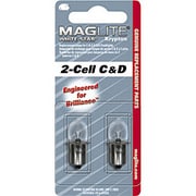 MAGLITE（マグライト） C/Dシリーズ用 ホワイトスタークリプトン交換球 2個入 2セル LWSA201
