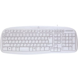 ヨドバシ Com ロジクール Logicool Ik 21wh Usb接続 108キー クラシックキーボード ホワイト Classic Keyboard 0 通販 全品無料配達