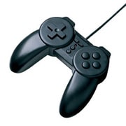 連射機能搭載 USBゲームパッド 10ボタン ブラック JY-P69UBK