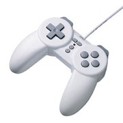 連射機能搭載 USBゲームパッド 10ボタン ホワイト JY-P69UW
