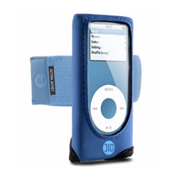 DLO-IP-000052 (ブルー) [iPod nano（1st/2nd）用 アクティブケース] Action Jacket nano ブルー