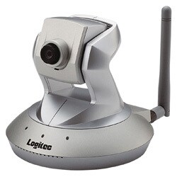 IEEE802.11g/b準拠 無線LAN搭載 100BASE-TX/10BASE-T対応 30万画素 ネットワークカメラ LAN-WC30/PT
