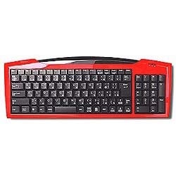 OWL-KB103F1(R) [USB＆PS/2接続 日本語 103キーボード レッド]