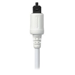 光デジタルケーブル 光角型プラグ－光角型プラグ 1.0m ホワイト RP-CA2010-W