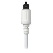 光デジタルケーブル 光角型プラグ-光角型プラグ 1.0m ホワイト RP-CA2010-W