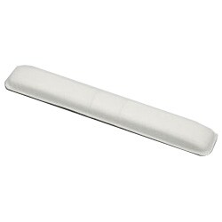 本革製リストレスト ロングサイズ 牛革 ホワイト AWR381WH