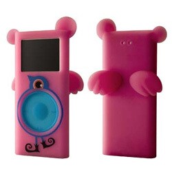 BS0003 (ピンク) [2nd iPod nano専用 シリコンケース] BOOMWAVE Bearaphim-Eyestein