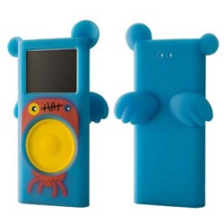 BS0004 (スカイブルー) [2nd iPod nano専用 シリコンケース] BOOMWAVE Bearaphim-Drizzly