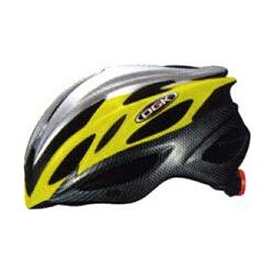 ヘルメット(57~60cm) REGAS(リガス) イエローカーボン(M/L)