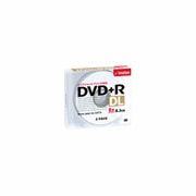 データ用DVD+R 2層 8倍速 3枚 ホワイト ジュエルケース インクジェットプリンタ対応 DVD+R8.5PWCx3J