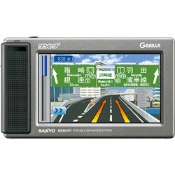 NV-SB250DT [4.5V型 ポータブルタイプ ワンセグ対応 メモリーカーナビ Mini GORILLA（ミニゴリラ）]