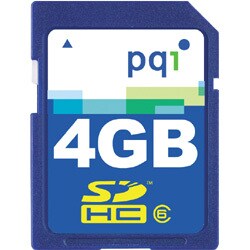 SDHCカード CLASS6 4GB QSDH6-4G
