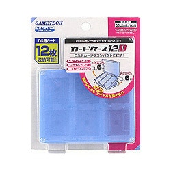 カードケース12D クリアブルー [DS/DS Lite用]