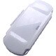 フェイスカバー ポータブル ホワイト [PSP-1000用]