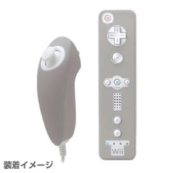 Wii シリコンカバーセット グレー [Wii用]