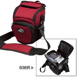 フォトランドステリオ ズームバッグS ワインレッド SPS-ZBS-WR