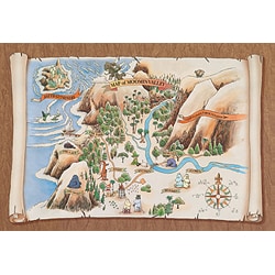 希少品 ムーミン ムーミン谷地図・Ⅰ 1000p｜Yahoo!フリマ（旧