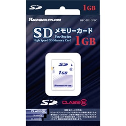HPC-SD1GP6C [SDメモリーカード CLASS 6対応 Proシリーズ 1GB]