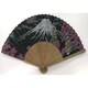 シルク扇子 富士山・舞妓・五重塔