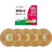 DR60HCUVM5A [ビデオカメラ用 8cmDVD-R UVガード 両面 60分 カラー・リングミックス 5枚] 超硬
