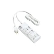 ザ・タップ マルチシリーズ 個別・集中スイッチ付 6個口 1m ホワイト WHA29163WKP