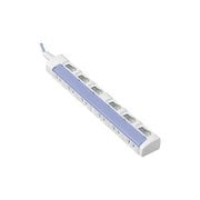ザ・タップ スイッチシリーズ 個別スイッチ付 6個口 1m ブルー WHS2616DKP