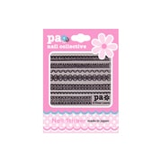 シンプルレース ブラック peta19 pa ネイルスティッカー