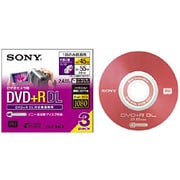ビデオカメラ用 8cmDVD+R DL 片面2層 45分 2-4倍速 3枚 3DPR55DL