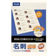 名刺用紙 マイクロミシンタイプ インクジェット専用 マット紙 A4 10面 100枚 アイボリー IT-100N-R IV