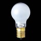 白熱電球 ミニクリX PSタイプ E17口金 100V 40形（36W） 35mm径 ホワイト 2個入り KR100V36WXWL2PA