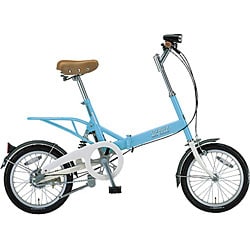 折りたたみ自転車（16型） SC163 1C701D0（EXミントアクア） スニーカーシティ（内装3段変速）