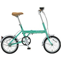 折りたたみ自転車（16型） SCL163 1C611E0（PXミントグリーン） スニーカーライト（3段変速）