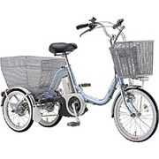 電動アシスト自転車(18型) A18SL7 3P770B0(M.ブランLブルー) アシスタワゴン