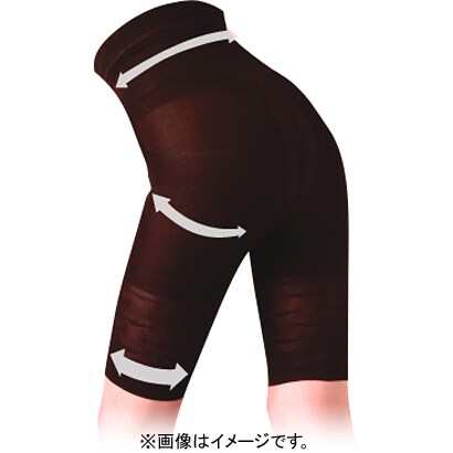 ホットバーニング ゲルマバーニングシェイプ ブラック M-L スーパーボディ